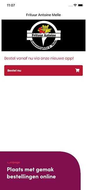Frituur Antoine Melle Screenshot 0