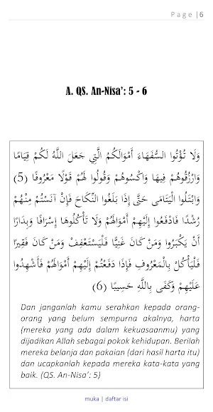 Tafsir Ahkam An-Nisa’ Harta Screenshot 2