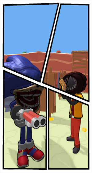 Monster Tapes Shinsonic game Screenshot 1