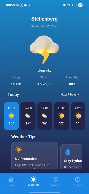 TAPPS – Water & Weather Screenshot 3