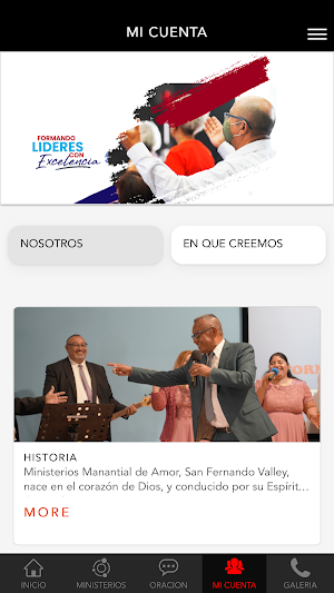 Ministerios Manantial De Amor Screenshot 3