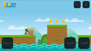 Boy Soldier Shooter and Jetpac Screenshot 0