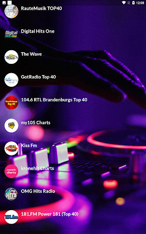 Chart Hits Radios Live Screenshot 3