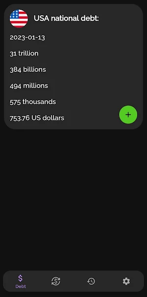 U.S. national debt Screenshot 0