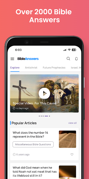 Bible Answers by Topics Screenshot 0