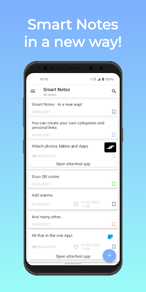 Smart Notes - in a new way Screenshot 0