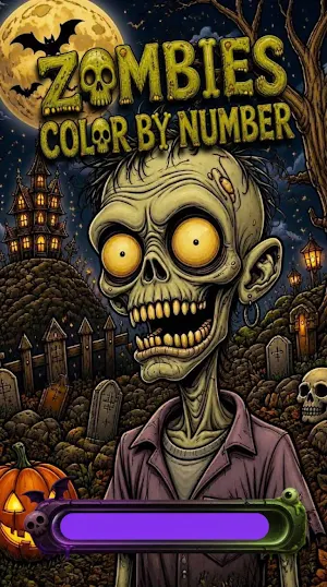 Zombie Color by Number Screenshot 0