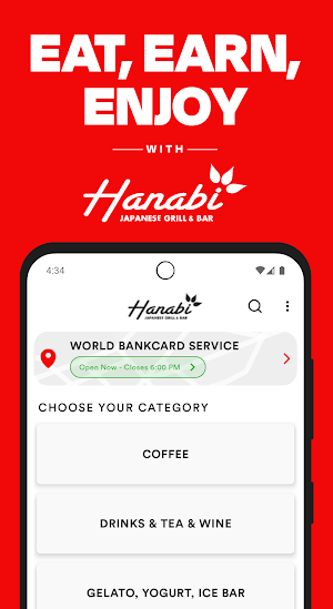 Hanabi Japanese Grill Screenshot 0