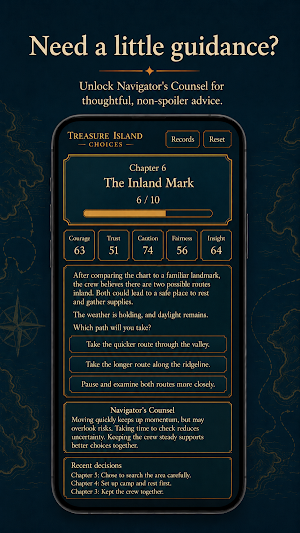 Treasure Island Choices Screenshot 2
