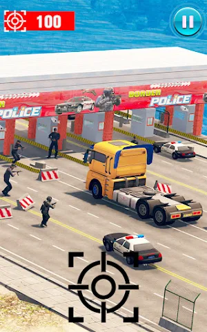 US Police Sniper Gun Shooting Screenshot 1