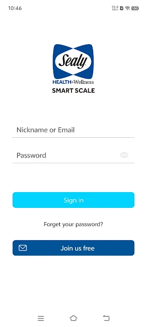 Sealy Smart Scale Screenshot 0