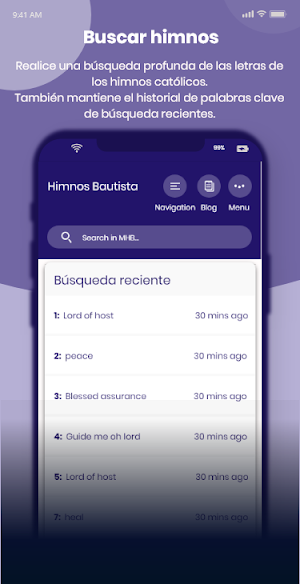 Himnario bautista fuera de línea Screenshot 2
