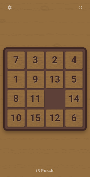 15 Puzzle: Classic Game Screenshot 1