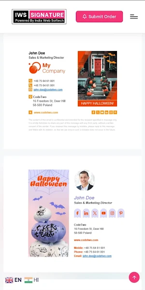 Email Signature Maker Screenshot 3