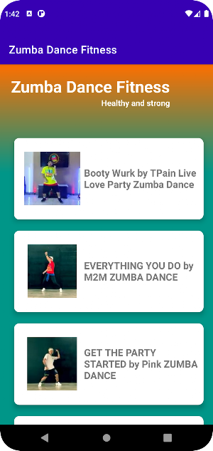 Zumba Dance Fitness Screenshot 0