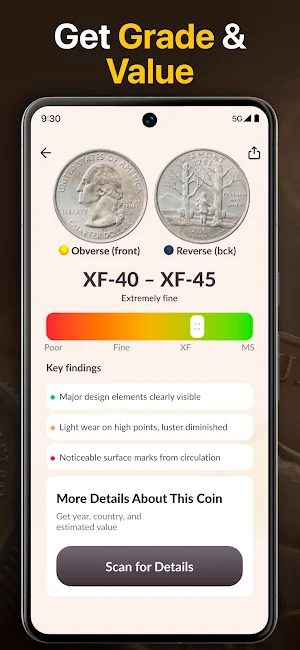Coin Scanner・Value Identifier Screenshot 2