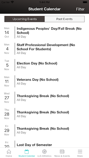 Los Lunas Schools Mobile Screenshot 1