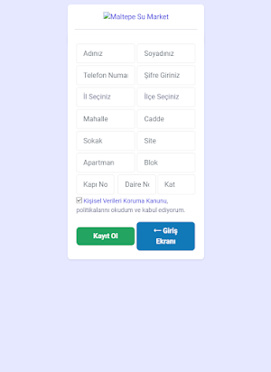 Maltepe Su Market Screenshot 3