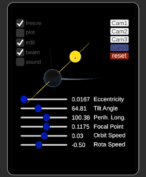 Solar Analemma Mechanics Screenshot 3