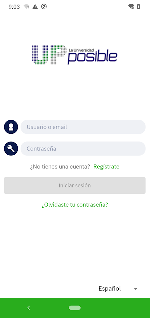 Universidad Posible Screenshot 0