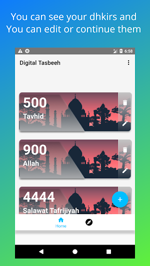 Digital Tasbeeh Counter (Free Download & Online) Screenshot 3