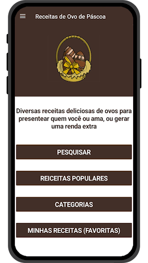 Ovo de Páscoa Caseiro Receitas Screenshot 2