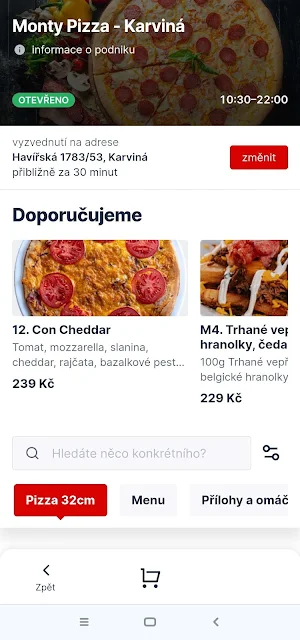 Monty pizza Screenshot 1