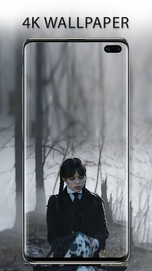 Wednesday Addams Wallpaper Screenshot 1