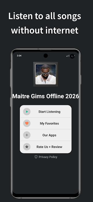 Music Maitre Gims & Lyrics Screenshot 0