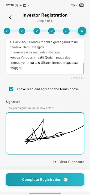 GrandBirr-Halal Business Screenshot 3