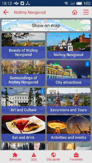 Nizhny Novgorod city guide Screenshot 1