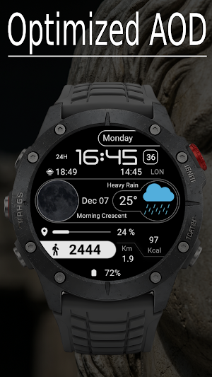 Amoled Watch Face Screenshot 3