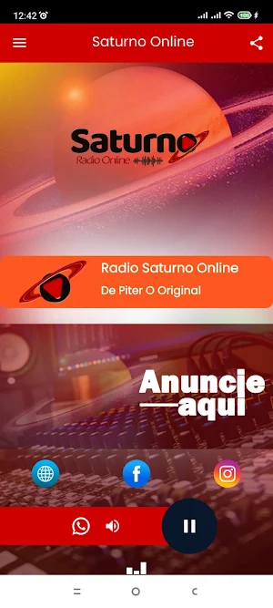 Radio Saturno Online Screenshot 1