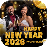 New Year Photo Frames 2026