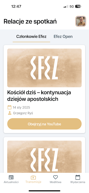 EfezApp Screenshot 2