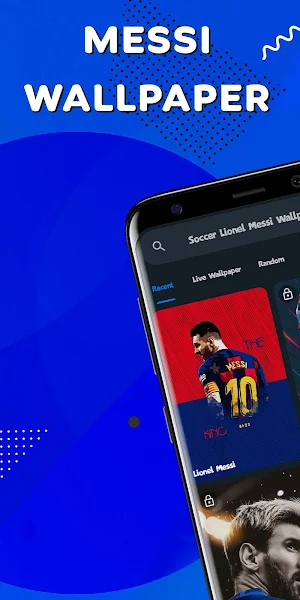 Soccer Lionel Messi Wallpaper Screenshot 1