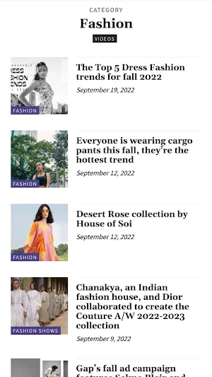 Blog On Fashion Screenshot 2