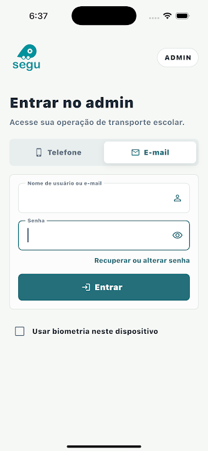 Segu Admin Screenshot 0