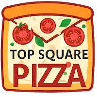 Top square pizza