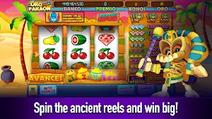 Oro del Faraon Slot games Screenshot 3