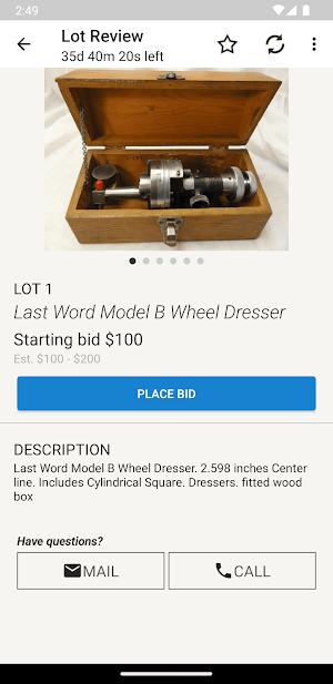 Big City Auctions Screenshot 2