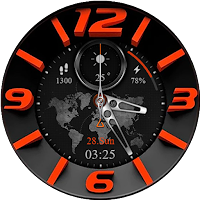 Orange 3D Watch Face