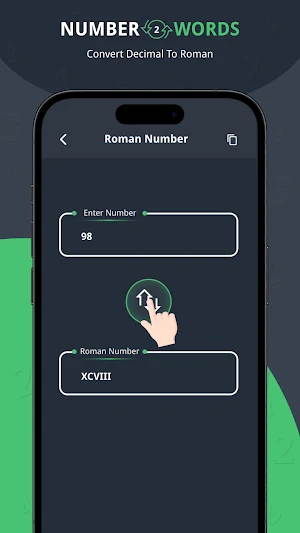 Numbers to Words Convertor App Screenshot 2