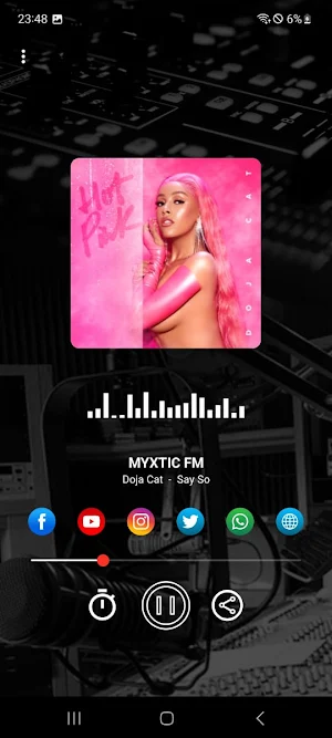MYXTIC FM Screenshot 2