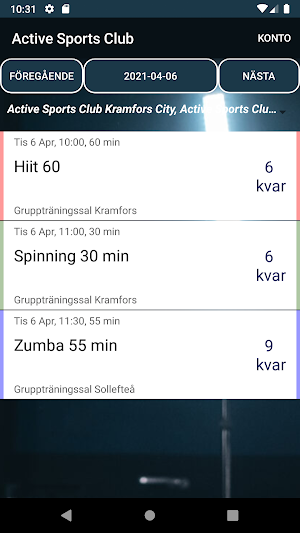 Active Sports Club Screenshot 0