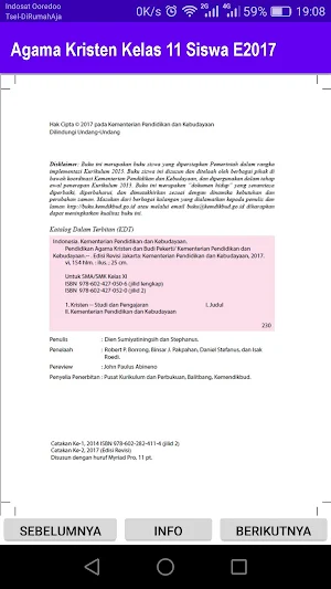 Agama Kristen Kelas 11 Siswa E2017 Screenshot 1