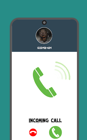 Scary Ghost Granny Fake Call Screenshot 2
