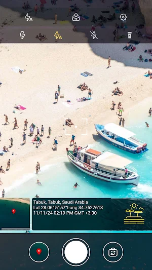 GPS Geo - Tag Camera Screenshot 2
