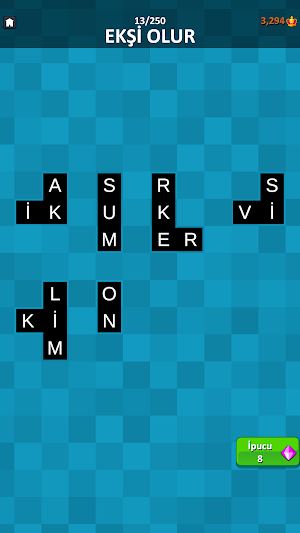 Letter Lattice Çengel Bulmaca Screenshot 1