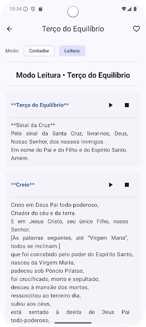 Terço do Equilíbrio Screenshot 3